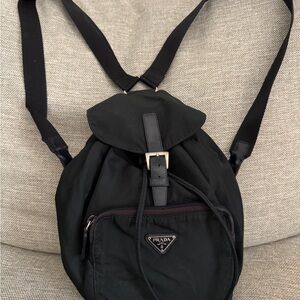Prada Classic Black Men's Backpack